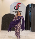 Pure Cotton Printed Farsi Suit