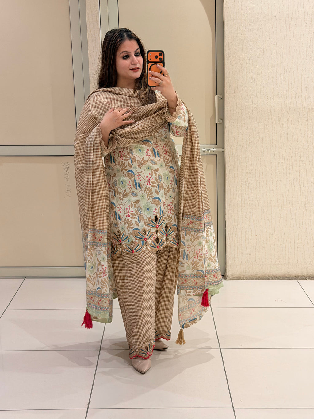 Pure Cotton Farsi Printed Suit Set (M–3XL)