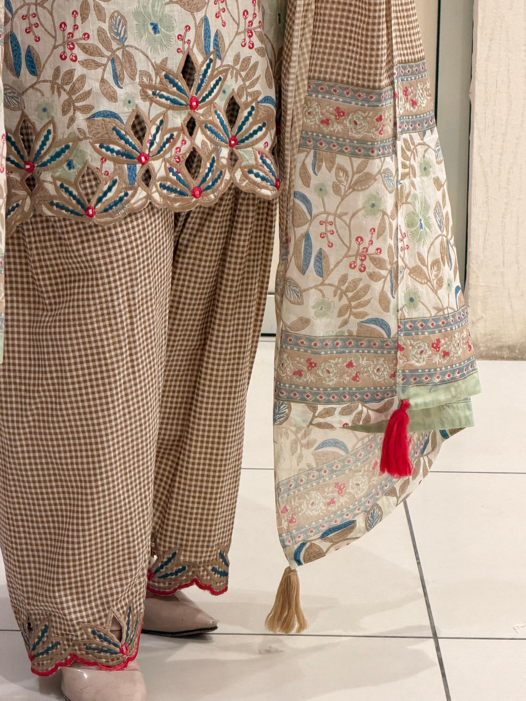 Pure Cotton Farsi Printed Suit Set (M–3XL)