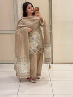 Pure Cotton Farsi Printed Suit Set (M–3XL)