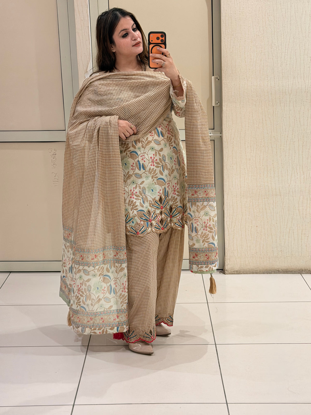 Pure Cotton Farsi Printed Suit Set (M–3XL)