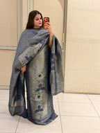 Silk Fabric Unstitched Suit