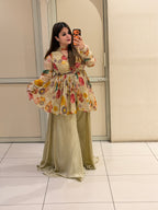 Floral Superior Fabric Coord Set (M–XL)