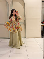 Floral Superior Fabric Coord Set (M–XL)