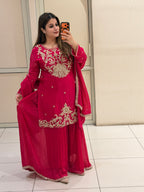 Rani Color Embroidered Suit (M–XXL)