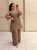 Crush Tissue Embroidered Suit (M–XXL)