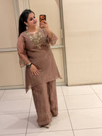 Crush Tissue Embroidered Suit (M–XXL)