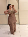 Crush Tissue Embroidered Suit (M–XXL)