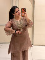 Crush Tissue Embroidered Suit (M–XXL)