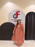 Exclusive Mul Cotton Embroidered Suit Set with Dupatta