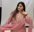 Dola Silk Handwork Partywear Suit Set