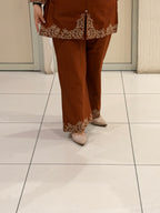 Premium Cotton Embroidered Co-Ord Set
