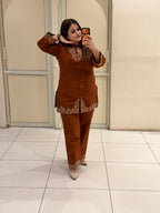 Premium Cotton Embroidered Co-Ord Set