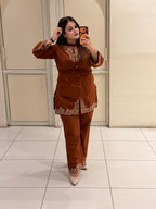 Premium Cotton Embroidered Co-Ord Set