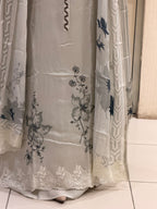 Premium Satin Unstitched Suit