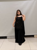 Premium Black Partywear Dress