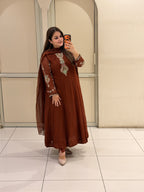 Premium Designer Georgette Anarkali Suit Set