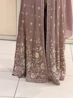 Premium Handwork Embroidered Party Wear Designer Gown with Dupatta