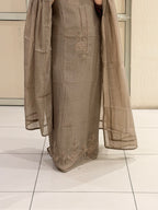 Exclusive Mul Embroidered Unstitched Suit Set (Premium Collection)