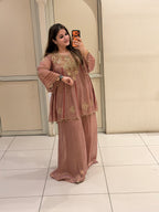 Premium Heavy Embroidered Dress Set (Free Size up to XL)