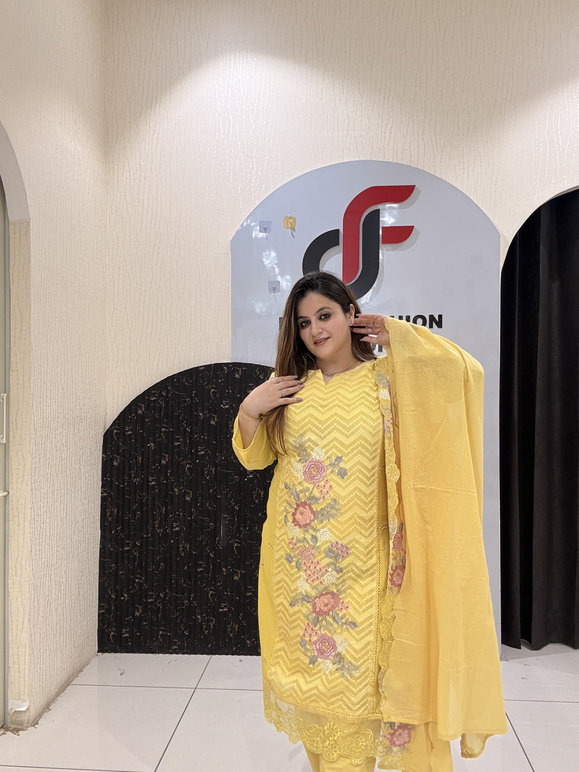 Pure Cotton Printed Suit Set for Women