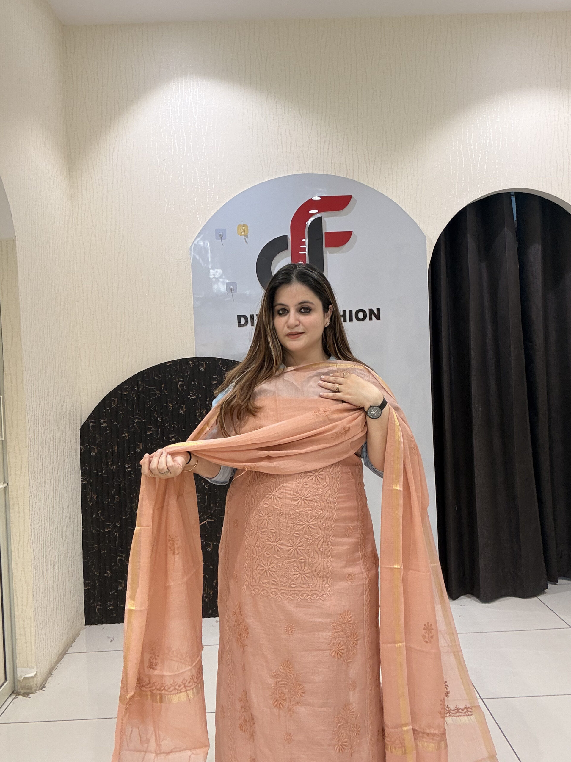 Premium unstitched mul cotton suits featuring intricate thread embroidery and matching dupattas